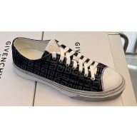 Givenchy City Men's Sneakers in 4G denim Black 01