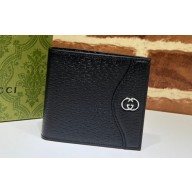 Gucci Wallet with Interlocking G 734997 in Black leather