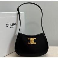 Celine MEDIUM TILLY BAG in shiny calfskin Black 2024