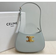 Celine MEDIUM TILLY BAG in shiny calfskin Sky Blue 2024