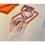 Hermes Twilly Silk Scarf 5x86cm 240221 08 2024