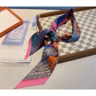 Hermes Twilly Silk Scarf 5x86cm 240221 09 2024