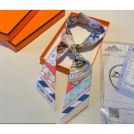 Hermes Twilly Silk Scarf 5x86cm 240221 12 2024