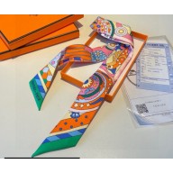 Hermes Twilly Silk Scarf 5x86cm 240221 17 2024