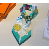 Hermes Twilly Silk Scarf 5x86cm 240221 05 2024