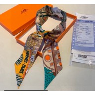 Hermes Twilly Silk Scarf 5x86cm 240221 31 2024