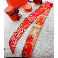 Hermes Twilly Silk Scarf 5x86cm 240221 27 2024