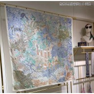 Hermes Shawl 140 Scarf in cashmere and silk 140x140cm Top Quality 116 2024