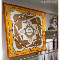 Hermes Shawl 140 Scarf in cashmere and silk 140x140cm Top Quality 14 2024