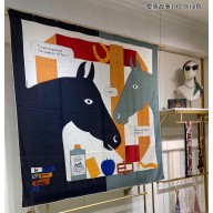 Hermes Shawl 140 Scarf in cashmere and silk 140x140cm Top Quality 136 2024