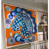 Hermes Shawl 140 Scarf in cashmere and silk 140x140cm Top Quality 17 2024