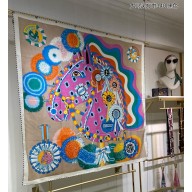 Hermes Shawl 140 Scarf in cashmere and silk 140x140cm Top Quality 18 2024