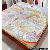 Hermes Shawl 140 Scarf in cashmere and silk 140x140cm Top Quality 23 2024