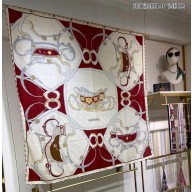 Hermes Shawl 140 Scarf in cashmere and silk 140x140cm Top Quality 36 2024