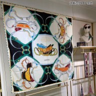 Hermes Shawl 140 Scarf in cashmere and silk 140x140cm Top Quality 38 2024