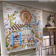 Hermes Shawl 140 Scarf in cashmere and silk 140x140cm Top Quality 44 2024