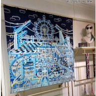 Hermes Shawl 140 Scarf in cashmere and silk 140x140cm Top Quality 45 2024