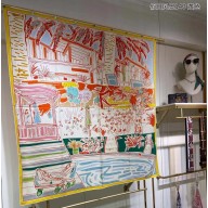 Hermes Shawl 140 Scarf in cashmere and silk 140x140cm Top Quality 65 2024