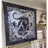 Hermes Shawl 140 Scarf in cashmere and silk 140x140cm Top Quality 74 2024