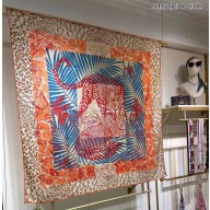 Hermes Shawl 140 Scarf in cashmere and silk 140x140cm Top Quality 76 2024