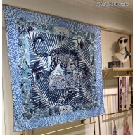 Hermes Shawl 140 Scarf in cashmere and silk 140x140cm Top Quality 77 2024
