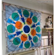 Hermes Shawl 140 Scarf in cashmere and silk 140x140cm Top Quality 11 2024