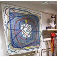 Hermes Shawl 140 Scarf in cashmere and silk 140x140cm Top Quality 108 2024