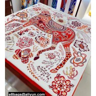 Hermes Shawl 140 Scarf in cashmere and silk 140x140cm Top Quality 167 2024