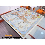 Hermes scarf 90x90cm in silk twill Top Quality 32 2024
