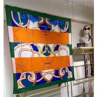 Hermes Shawl 140 Scarf in cashmere and silk 140x140cm Top Quality 156 2024