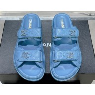 Chanel  CC Logo Beach Mules Sandals 03 2024