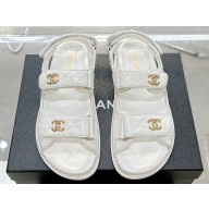Chanel  CC Logo Beach Sandals 02 2024