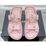 Chanel  CC Logo Beach Sandals 04 2024