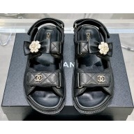 Chanel  CC Logo Beach Sandals 06 2024