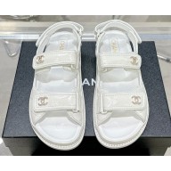 Chanel  CC Logo Beach Sandals 09 2024