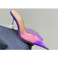 Aquazzura Heel 8.5cm PVC Yes Darling Mules 04 2024