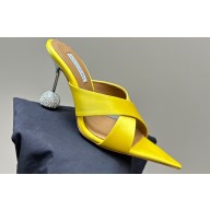Aquazzura Heel 8.5cm Yes Darling Mules with crossover straps 15 2024