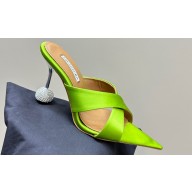 Aquazzura Heel 8.5cm Yes Darling Mules with crossover straps 16 2024