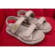 Dior DiorAct Sandals in Nude Pink Quilted Cannage Calfskin 2024