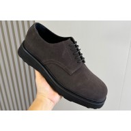 Loro Piana Men's Leather Derby Shoes Top Quality 03 2024