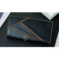 Loewe Puzzle long horizontal wallet in classic calfskin 01