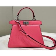 Fendi Peekaboo ISeeU Petite Bag in nappa Leather Pink 2024