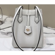 Fendi Origami Mini bag White leather that can be transformed 2024