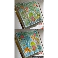 Hermes scarf 90x90cm in silk twill Top Quality 122 2024