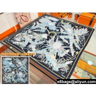 Hermes scarf 90x90cm in silk twill Top Quality 37 2024
