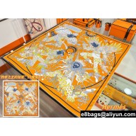 Hermes scarf 90x90cm in silk twill Top Quality 39 2024