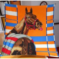 Hermes scarf 90x90cm in silk twill Top Quality 45 2024