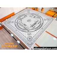 Hermes scarf 90x90cm in silk twill Top Quality 84 2024