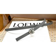 Loewe Width 1cm Reversible Anagram cube belt in smooth calfskin 05