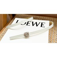 Loewe Width 1cm Reversible Anagram cube belt in smooth calfskin 07